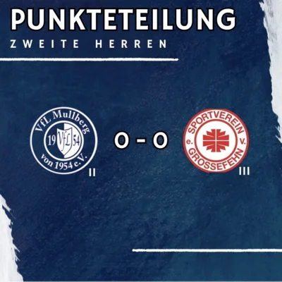 Zweite Herren: Punkteteilung im Meisterduell (Bild vergr&ouml;&szlig;ern)