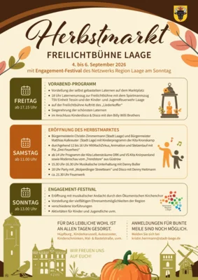 Herbstmarkt 04.09.-06.09.2026
