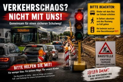 Meldung: Verkehrssituation an der Gesamtschule Konradsdorf - Bitte um Unterstützung