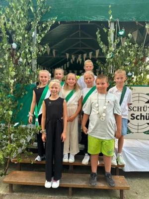 Der neue Kinderthron der Schützengilde Schüttorf. Foto: privat