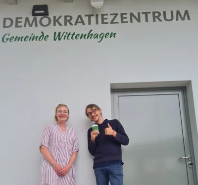 Philosophischer Besuch im Demokratiezentrum (Bild vergr&ouml;&szlig;ern)