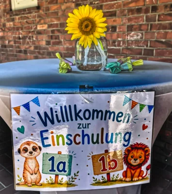 Einschulung am 15. August 2026