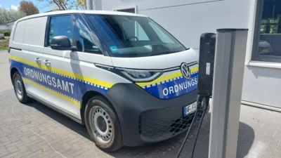 Funktionell und schick zugleich: Der VW ID. Buzz des Ordnungsamtes (Foto: AmtFA Andreas Hansen)
