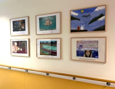 Ausstellung in der Charité Kinderklinik