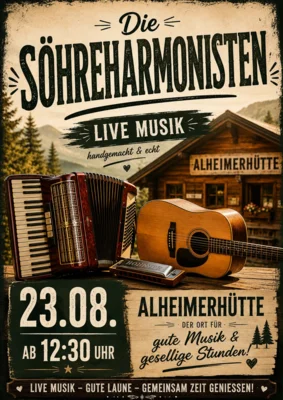 Live Musik am 23.08.2026 (Bild vergr&ouml;&szlig;ern)