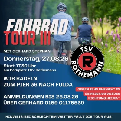 Meldung: Fahrrad-Tour