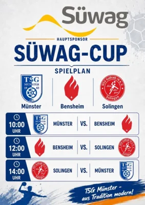 Spielplan Süwag Cup