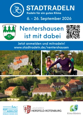 Nentershausen radelt beim Stadtradeln mit