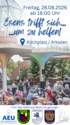Am 28.08 - Esens trifft sich... um zu helfen! (Bild vergr&ouml;&szlig;ern)