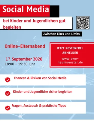 Zwischen Likes und Limits – Social Media bei Kinder und Jugendlichen gut begleiten (Bild vergr&ouml;&szlig;ern)