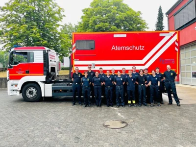 Neue Atemschutzgeräteträger für die Feuerwehren