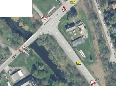 Vollsperrung Claußnitz OT Markersdorf