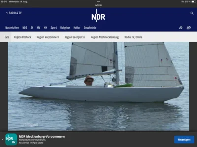 NDR berichtet über den Plauer Hai-Live