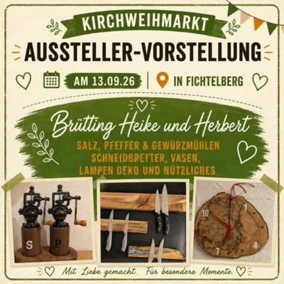 Kirchweih-Aussteller Familie Brütting