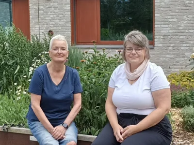 Astrid Richter (links im Bild) und Janet Herfurt (rechts im Bild) (Bild vergr&ouml;&szlig;ern)
