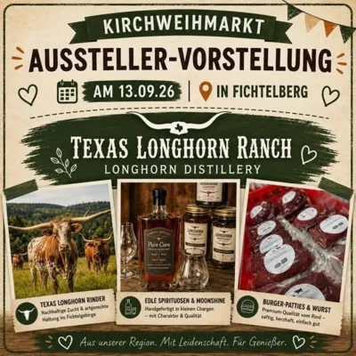 Aussteller bei der Kirchweih - Texas Longhorn Ranch