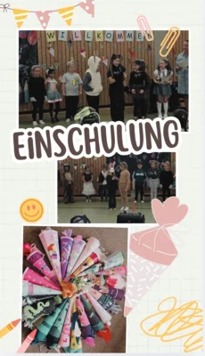 Wir haben Einschulung gefeiert