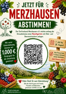 Endspurt: Nur noch 3 Tage für den Naschgarten in Merzhausen!