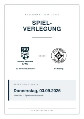 SPIELVERLEGUNG