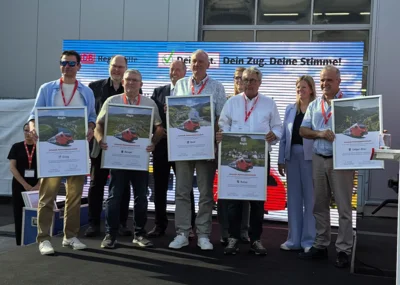 Urkundenübergabe Zugtaufe "Bengel"®SonjaMüller