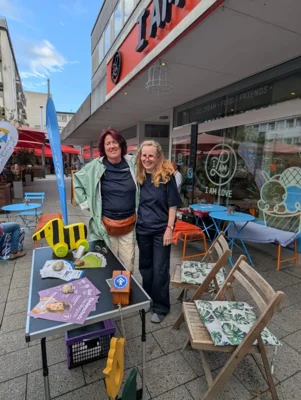 After Work Party Infostand (Bild vergr&ouml;&szlig;ern)