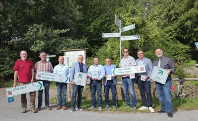 Meldung: Bessere Orientierung fürs Rad Einheitliche Beschilderung für 670 Kilometer Radwegenetz im Altkreis Hofgeismar