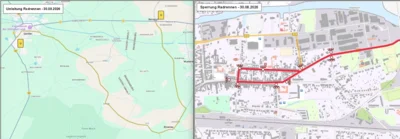 Vollsperrung der Innenstadt von Genthin – Radrennen (Bild vergr&ouml;&szlig;ern)