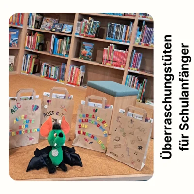 Überraschungstüten für Schulstarter