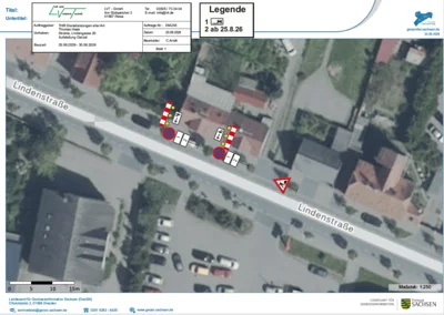 Information über Verkehrseinschränkungen