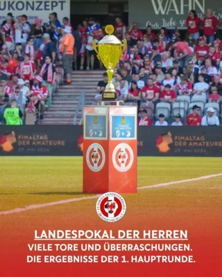 Die Ergebnisse der 1. Hauptrunde im Landespokal der Herren (Bild vergr&ouml;&szlig;ern)