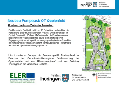 Neubau Pumptrack OT Queienfeld