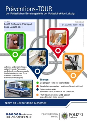 Präventionsveranstaltung der Polizeidirektion Leipzig