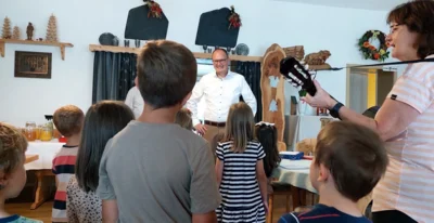 Ein Ständchen für den Bürgermeister