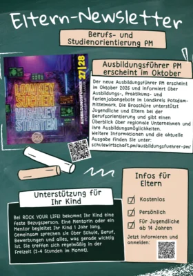 Meldung: Eltern-Newsletter zur Berufsorientierung