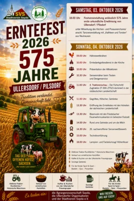 Erntefest und 575 Jahre Ullersdorf/ Pilsdorf