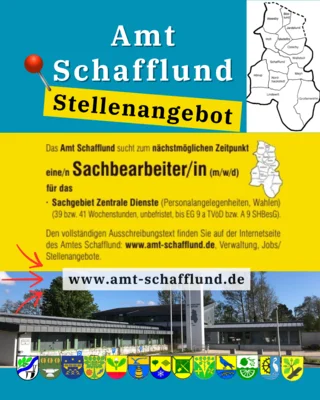 Stellenangebot von der Amtsverwaltung