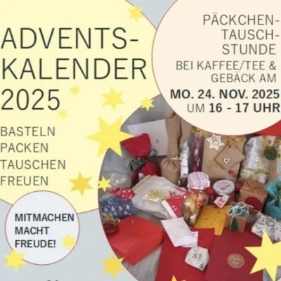 Alle Jahre wieder... Basteln, tauschen, sich erfreuen