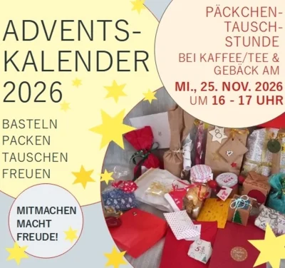 Meldung: Alle Jahre wieder... Basteln, tauschen, sich erfreuen