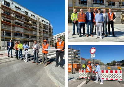 Verkehrsfreigabe für Schwartzkopffstraße und Leipziger Straße