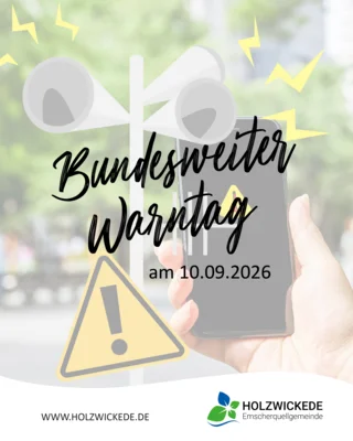 Meldung: Bundesweiter Warntag am 10.09.2026