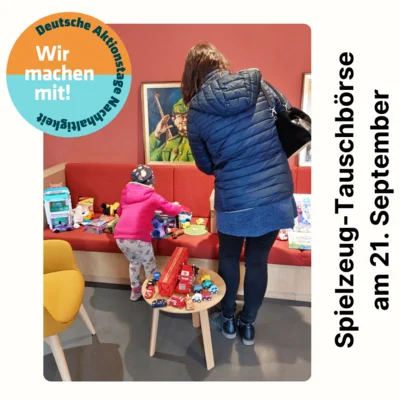 Bibliothek lädt am 21. September zur Spielzeug-Tauschbörse ein (Bild vergr&ouml;&szlig;ern)