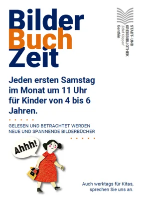 BilderBuchZeit kehrt in die Stadt- und Kreisbibliothek zurück (Bild vergr&ouml;&szlig;ern)