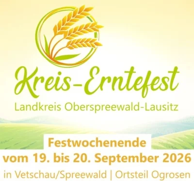 Kreiserntefest des Landkreises OSL in Ogrosen