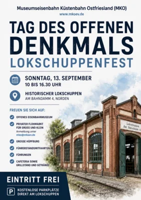 Lokschuppenfest bei der MKO in Norden.