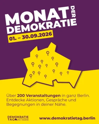 Monat der Demokratie, Copyright-Hinweis: © Stiftung Zukunft Berlin (Bild vergr&ouml;&szlig;ern)