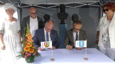 Meldung: Städtepartnerschaft zwischen Wschowa und Lauchhammer besiegelt