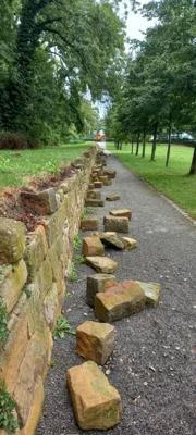 Vandalismus im Von-Seckendorff-Park