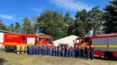 12. Jugendfeuerwehr-Zeltlager in Schipkau