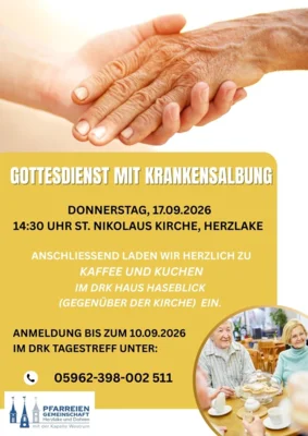 Gottesdienst mit Krankensalbung