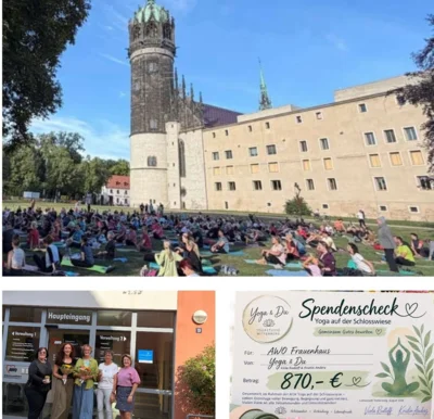 Sieben Sommerabende, viele besondere Yoga-Momente und am Ende eine großartige Unterstützung für Frauen und Kinder: Wir sagen TAUSEND DANK – und OOOMMMMM (Bild vergr&ouml;&szlig;ern)